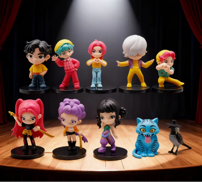 10 pièces/ensemble k-pop chasseurs de démons Anime