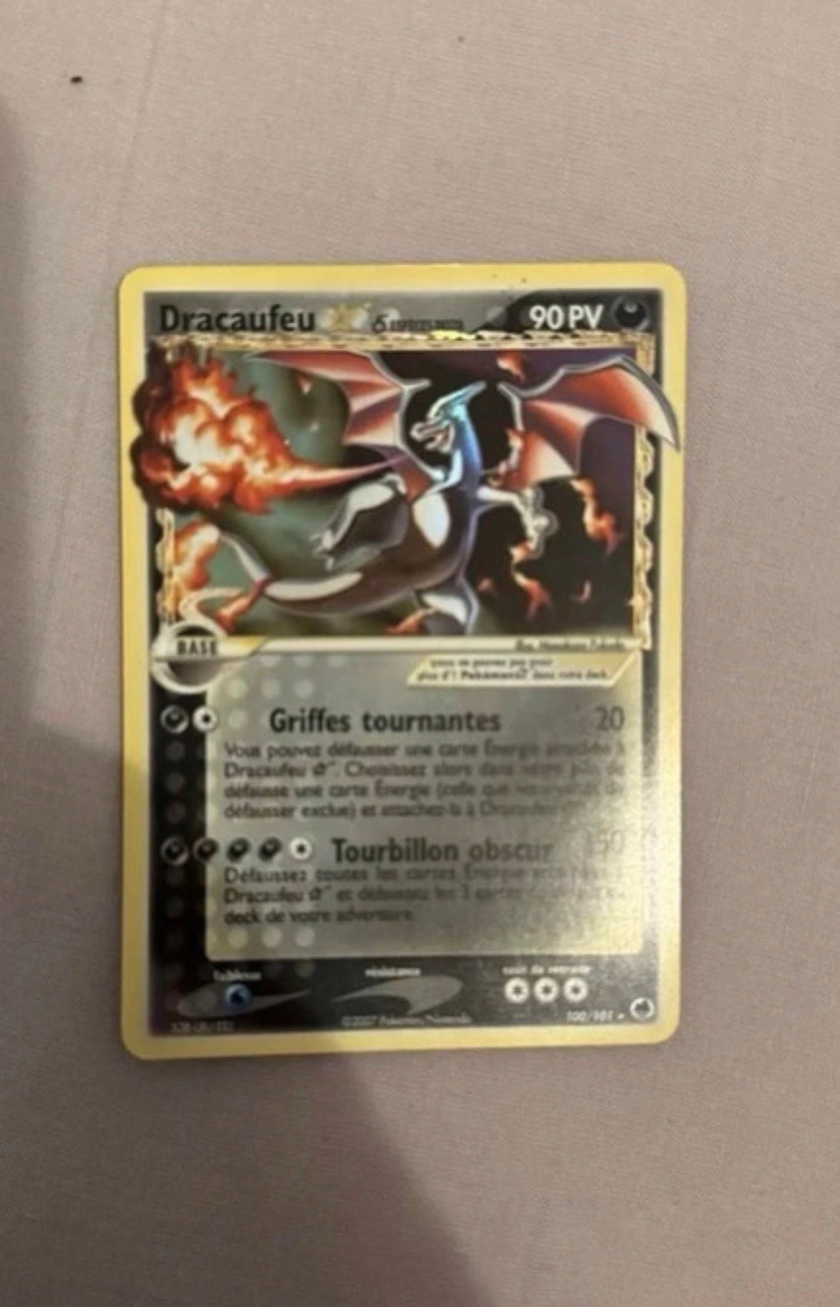 Dracaufeu Gold Star fr